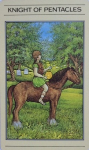 PENTACLES knight of