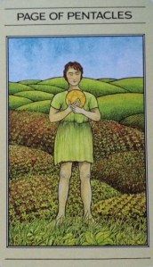 PENTACLES Page of